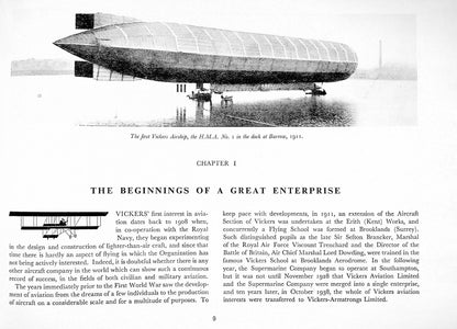 Aircraft From Airship to Jet Propulsion 1908-1948 by WA Dickson: 1948 First Edition HB