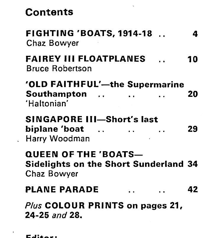 Aircraft Illustrated Extra: Flying Boats & Floatplanes
