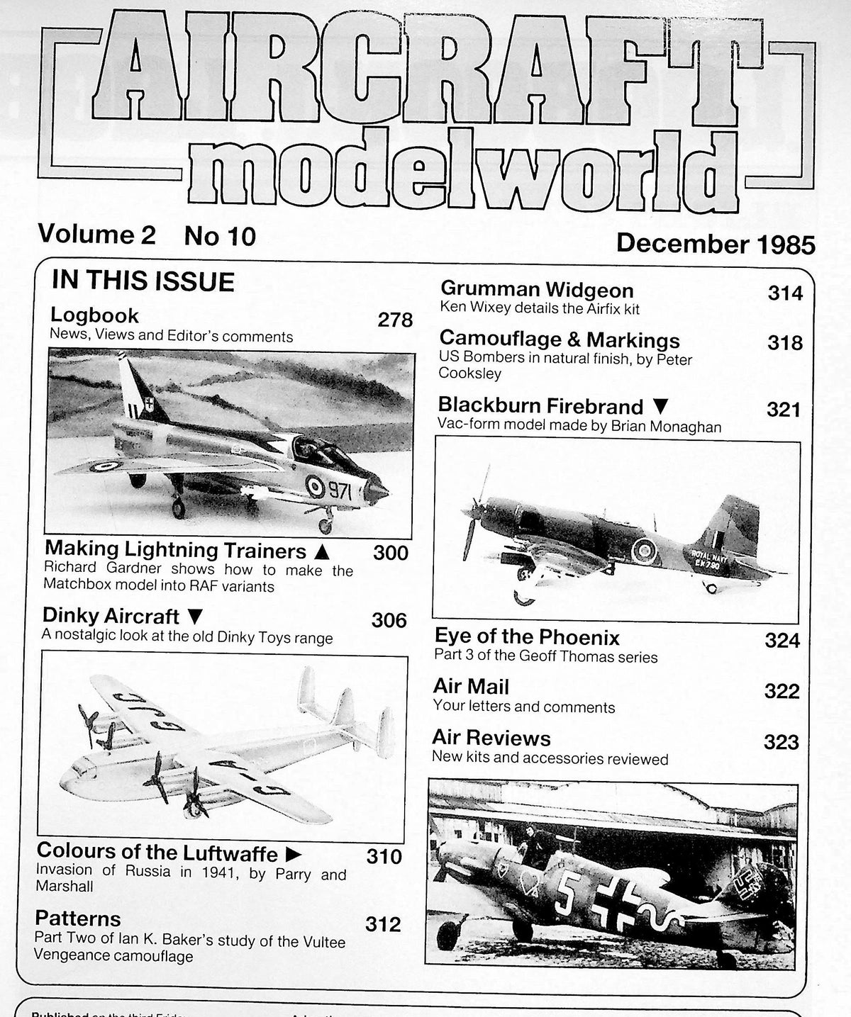 Aircraft Modelworld December 1985: Mint & Unused