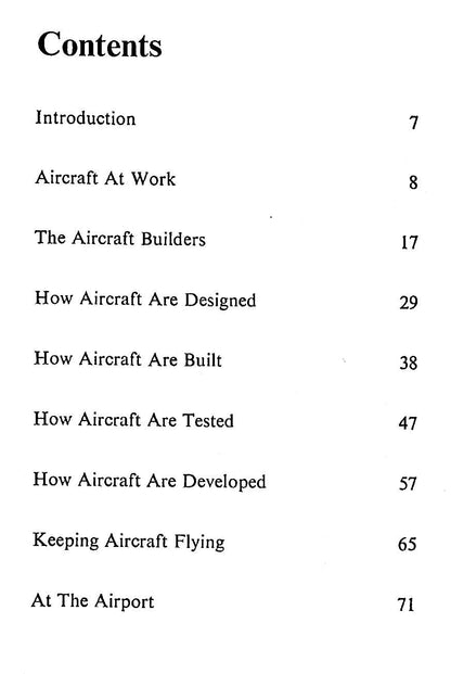 Aircraft; Modern Industrial Series by Maurice Allward: 1965 1st Edition Hardback
