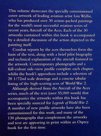 Aircraft of the Aces; Legends of WWII-Wyllie & Holmes: Action Paintings & Supporting Text