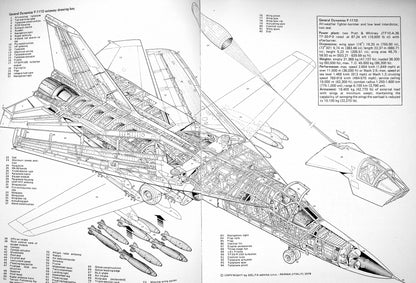 Aircraft of the U.S.A.F.: 1978 1st Edition hardback plus dust jacket