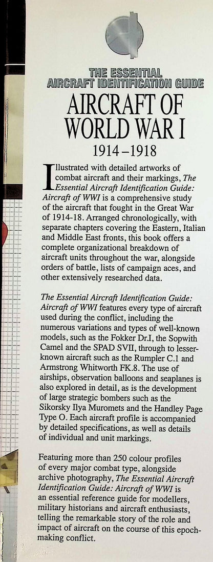 Aircraft of World War I 1914-1918 by Jack Herris & Bob Pearson: NEW 2014 hardback