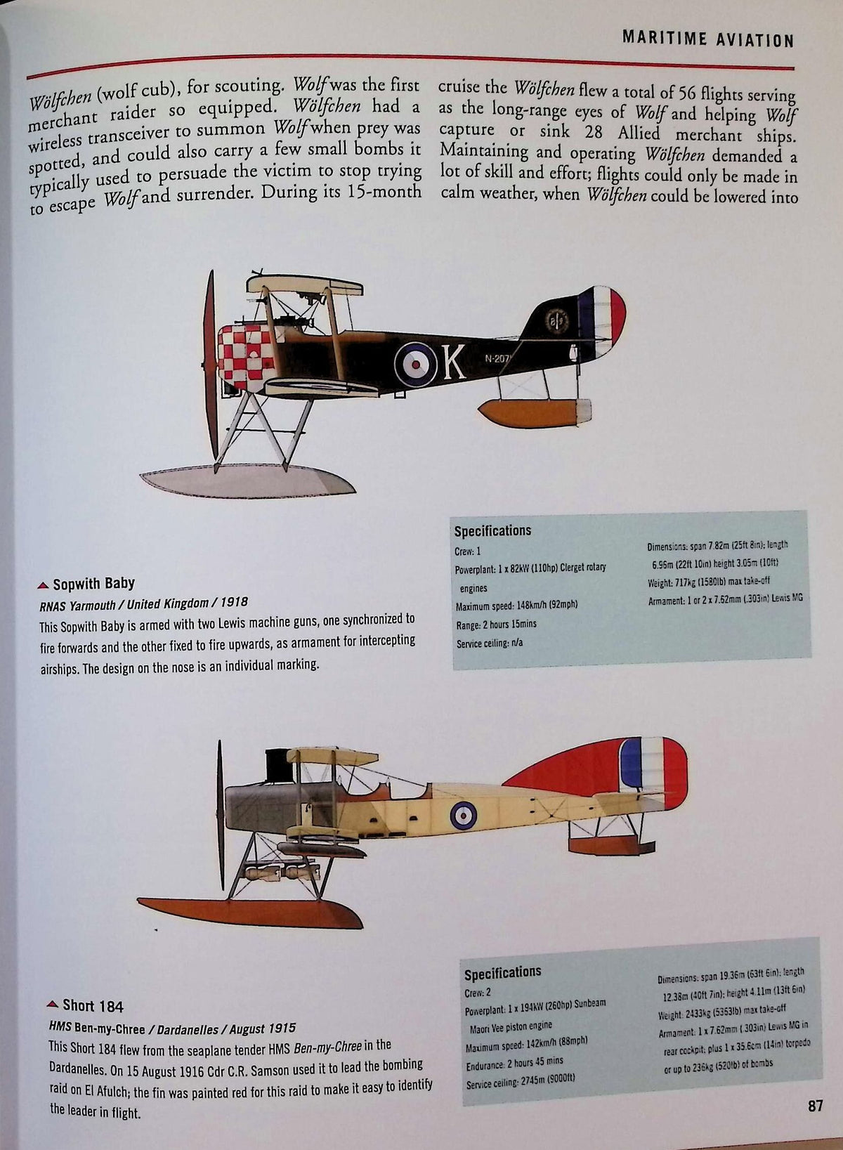 Aircraft of World War I 1914-1918 by Jack Herris & Bob Pearson: NEW 2014 hardback