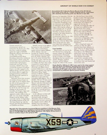 Aircraft of World War II In Combat by Robert Jackson: 2008 1st Ed Softcover Trade Papeback