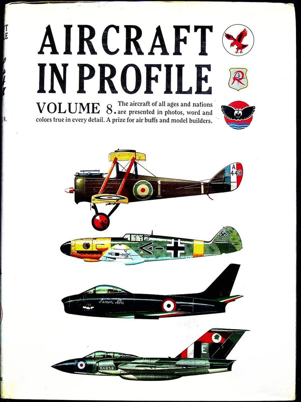 Aircraft Profiles Volume 8 No. 169-193:1970 Hardback