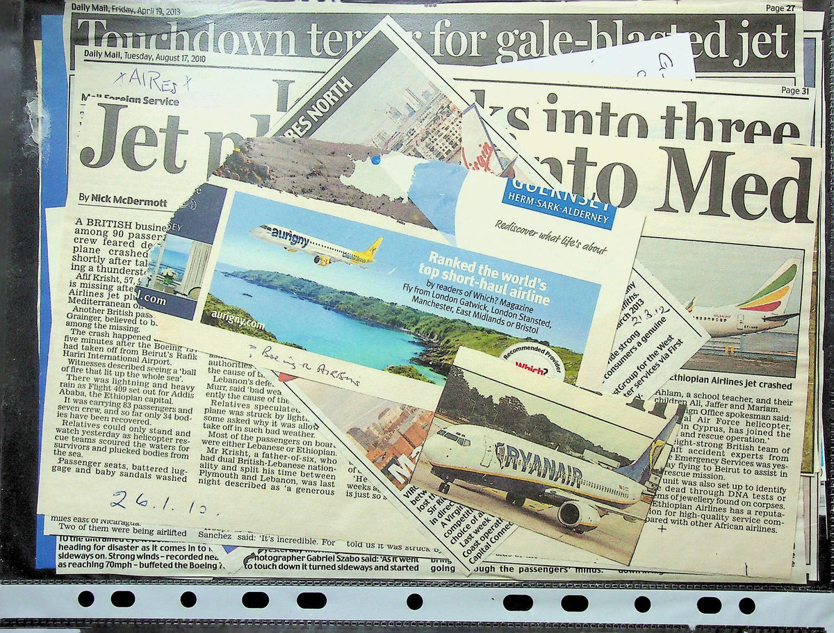 Airliner World Book of the Boeing 737; 100-page analysis plus cuttings