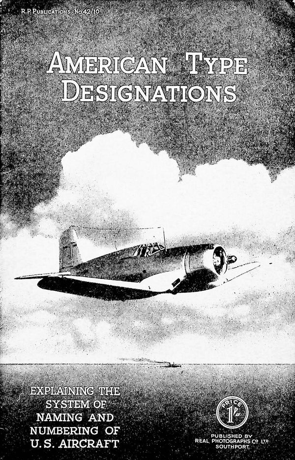 AMERICAN TYPE DESIGNATIONS: 1942 Paperback