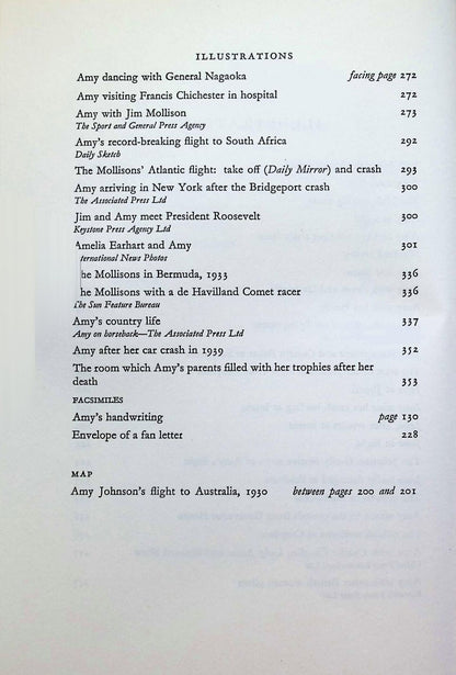 Amy Johnson: Constance Babington-Smith 1967 1st edition hardback