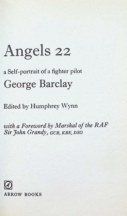 Angels 22 by George Barclay: NEW 1977 Paperback