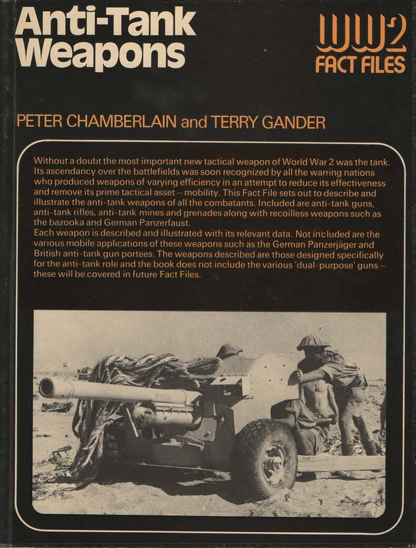 Anti-Tank Weapons; WW2 Fact Files: 1974 1st edition softback