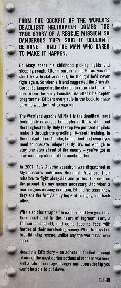 Apache by Ed Macy: NEW 2008 First Edition Hardback