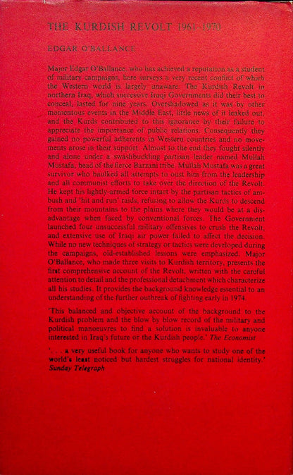 Arab Guerilla Power 1967-1972 by Edgar O'Ballance: 1974 First Edition Hardback