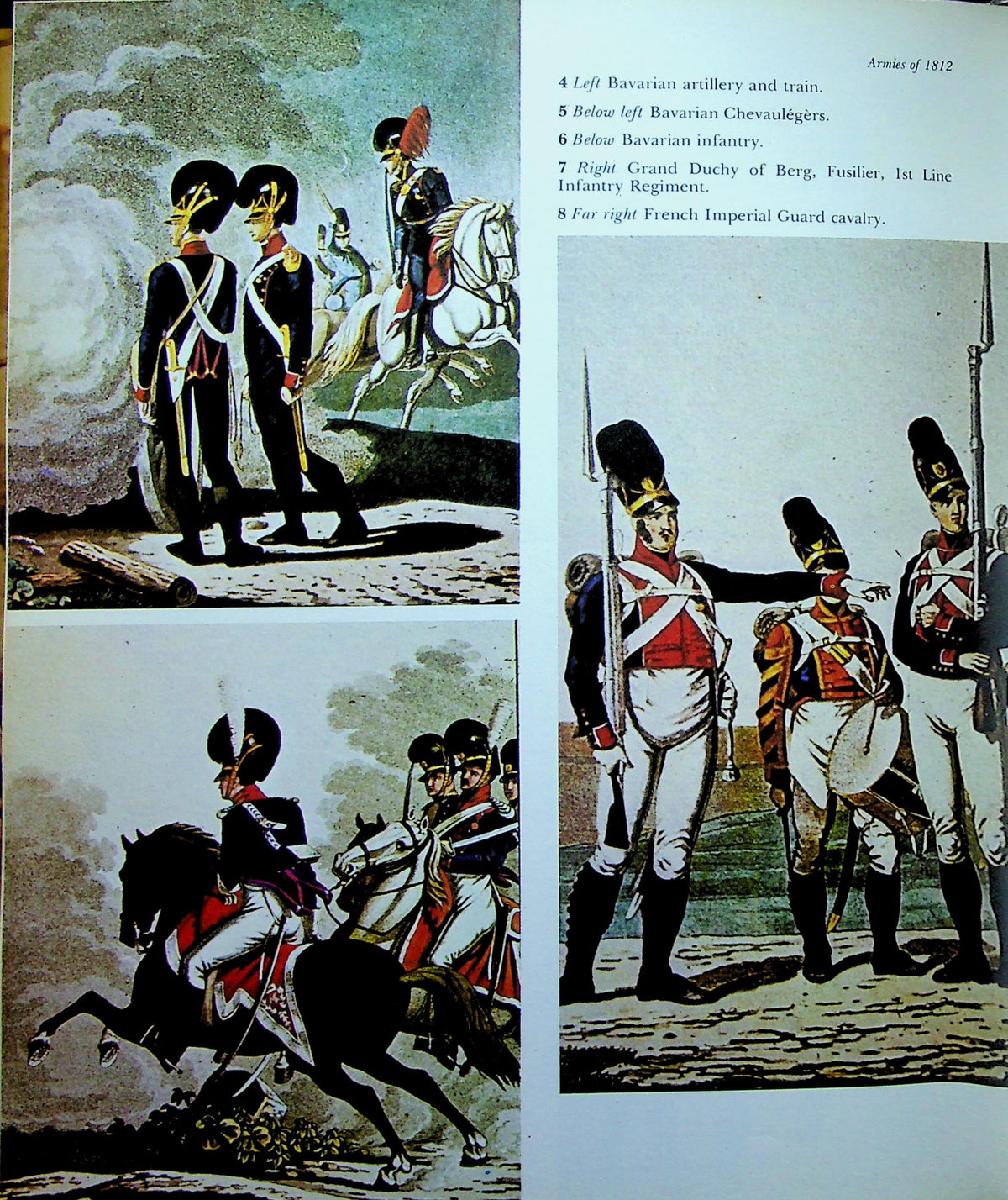 Armies of 1812, Vol.1 The French Army by Otto von Pivka: NEW 1st Ed 1977 Hardback & DJ