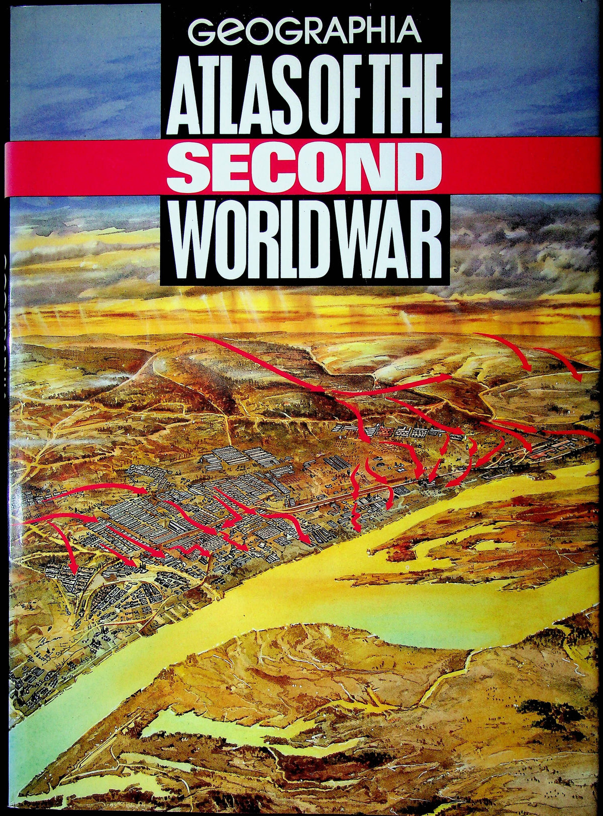 Atlas of the Second World War: John Keegan 1996 Hardback Very Good