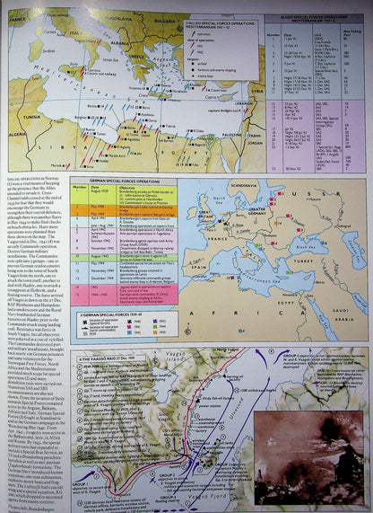Atlas of the Second World War: John Keegan 1996 Hardback Very Good