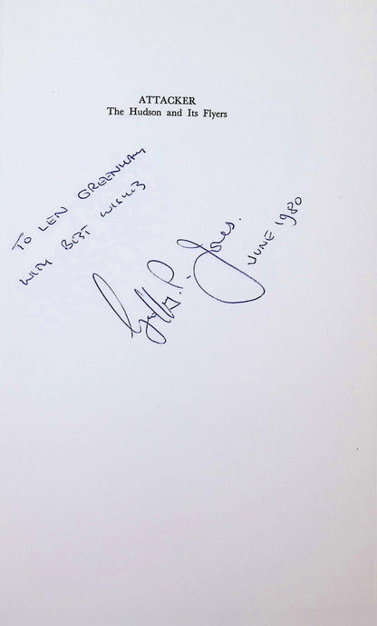 Attacker; The Hudson by Geoffrey Jones: NEW 1980 First Edition signed by author hardback
