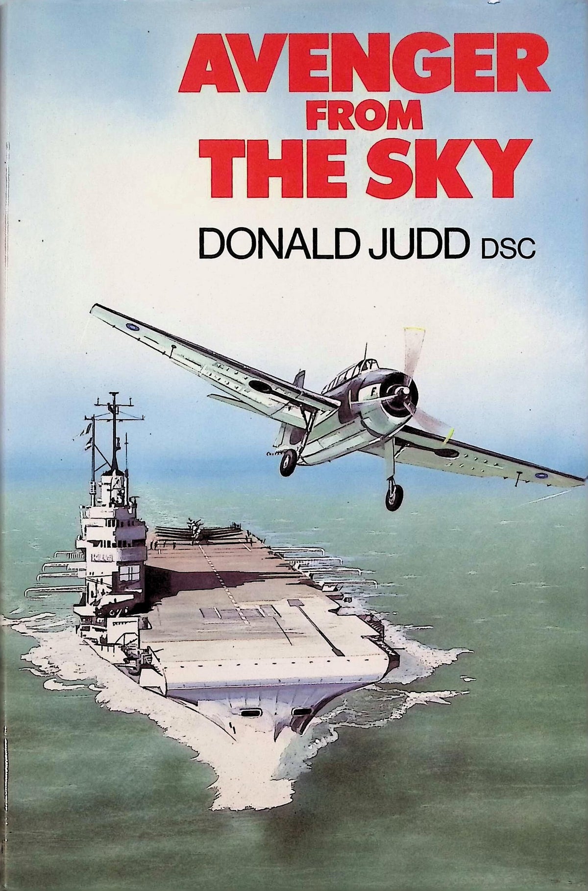 Avenger From The Sky: Donald Judd DSC 1985 1st edition hardback