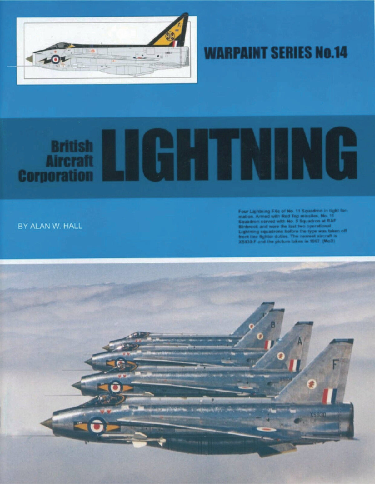 BAC Lightning Described: 58 Page Profile-Graphics, Photos & Text/ DOWN
