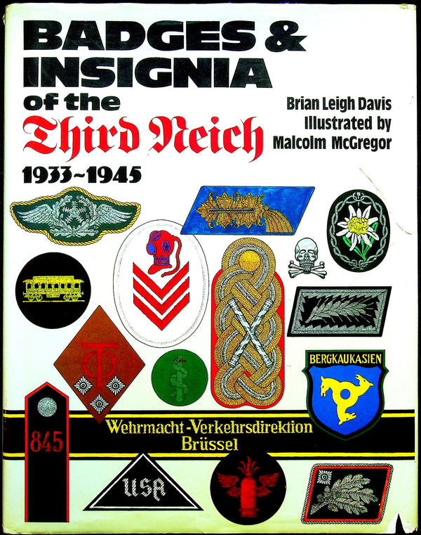 Badges & Insignia of the Third Reich: 1983 First Edition Hardback