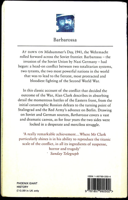 Barbarossa, The Russian-German Conflict 1941-1945 by Alan Clark: 1996 Paperback