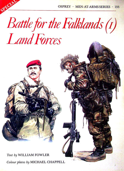Battle for the Falklands (1) Land Forces: William Fowler 1982 1st edition paperback