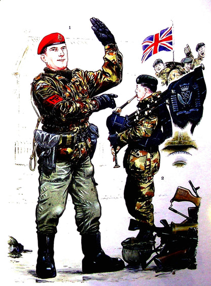 Battle for the Falklands (1) Land Forces: William Fowler 1982 1st edition paperback