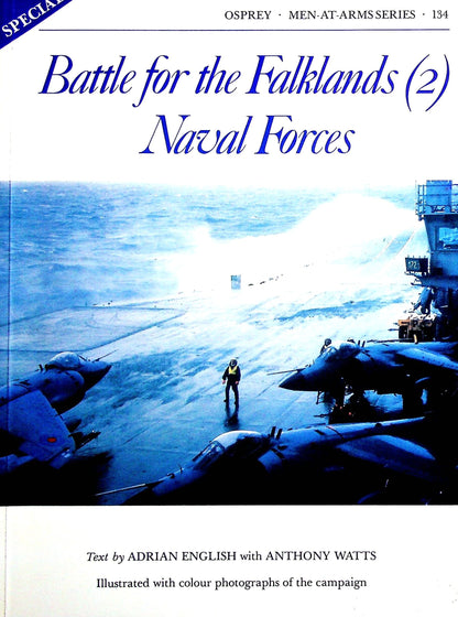Battle for the Falklands (2) Naval Forces: Osprey 'Men at Arms' #134/ Soft Card Cover
