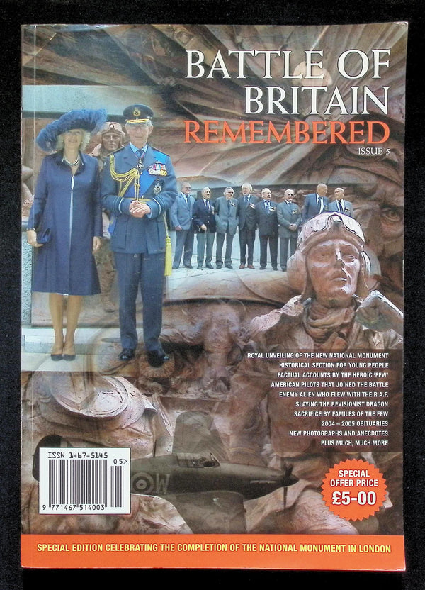 Battle of Britain Remembered Issue 5:  NEW 2003 First Edition Softcover Trade Paperback