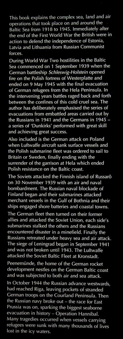 Battle of the Baltic, The Wars 1918-45 by Robert Jackson: NEW 2007 1st Edition Hardback