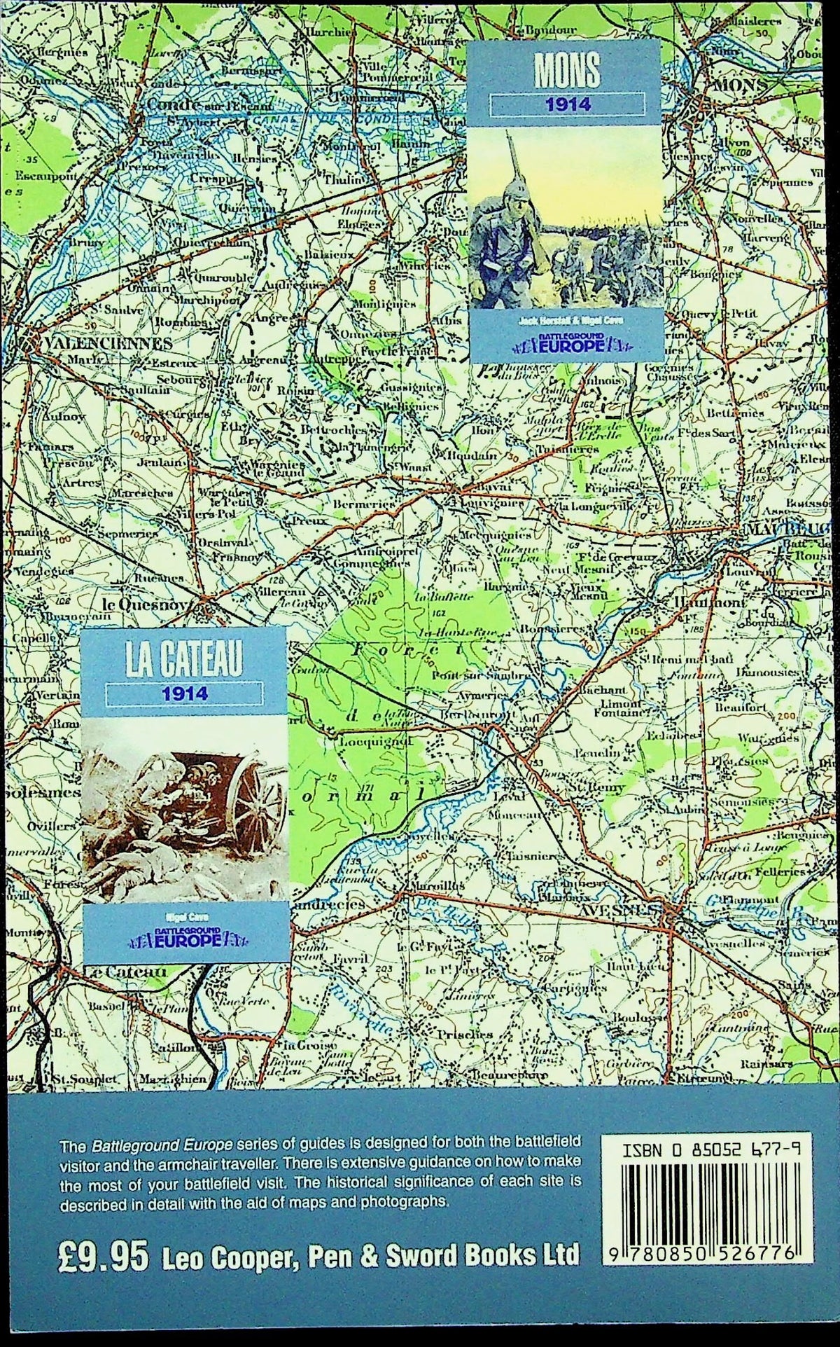 Battleground Europe; 1914, Mons by J.Horsfall & N.Cave: NEW 2000 1st Edition