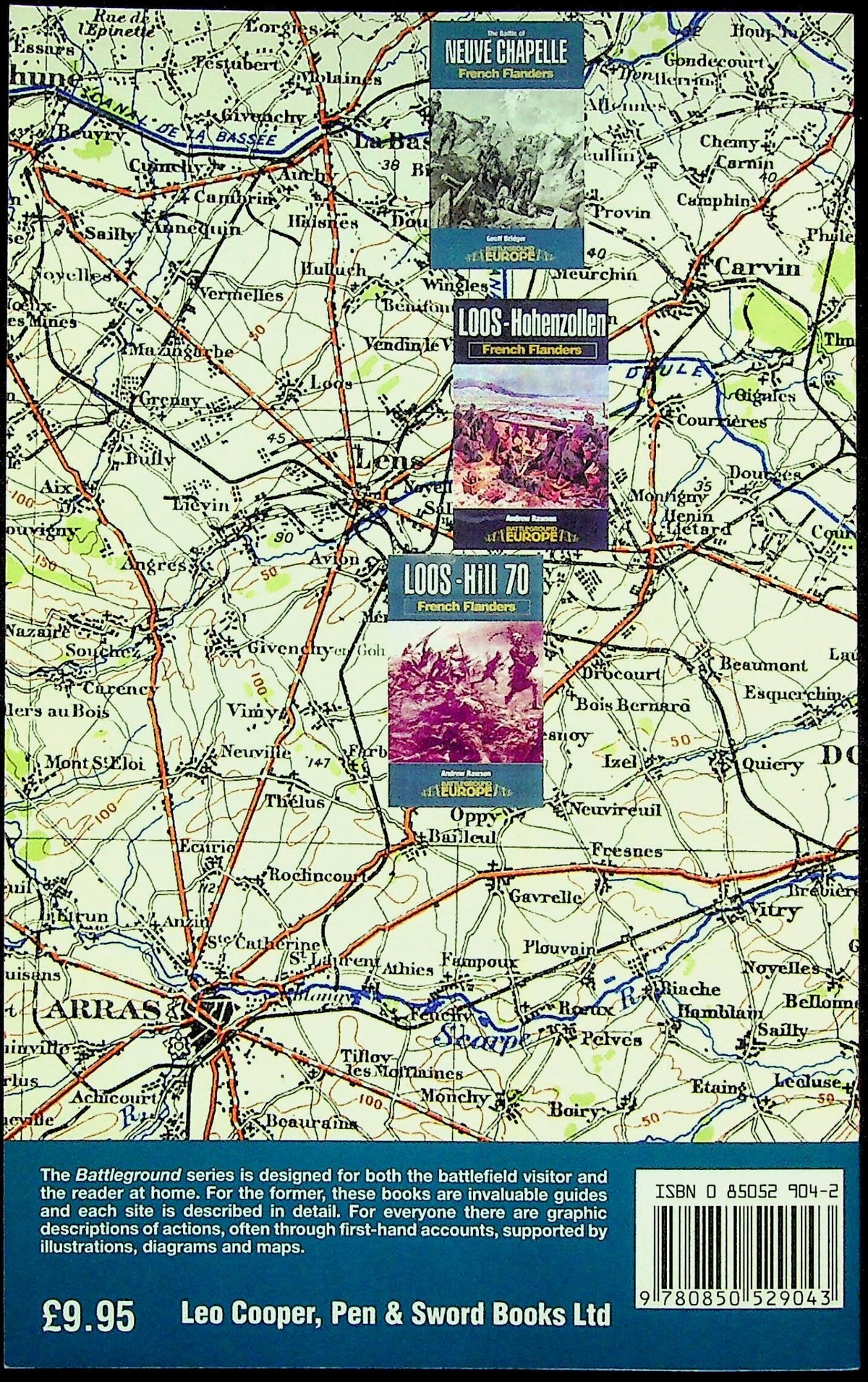 Battleground Europe; French FDlanders, LOOS-Hill 70 by A Rawson: NEW 2002 1st Edition
