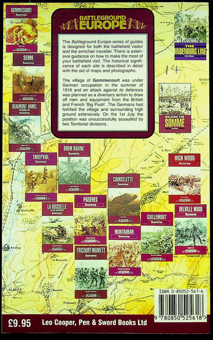 Battleground Europe, Somme, Gommecourt by Nigel Cave: NEW 1998 1st Edition
