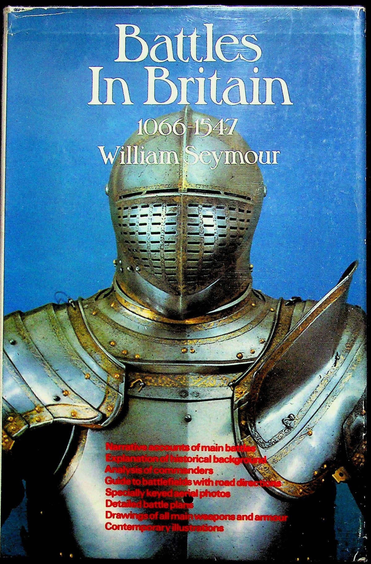 Battles in Britain Vol.1, 1066-1547 by Wm.Seymour: 1975 1st Edition Softcover/ NEW