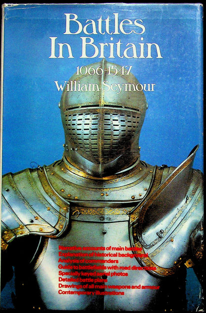 Battles in Britain Vol.1, 1066-1547 by Wm.Seymour: 1975 1st Edition Softcover/ NEW