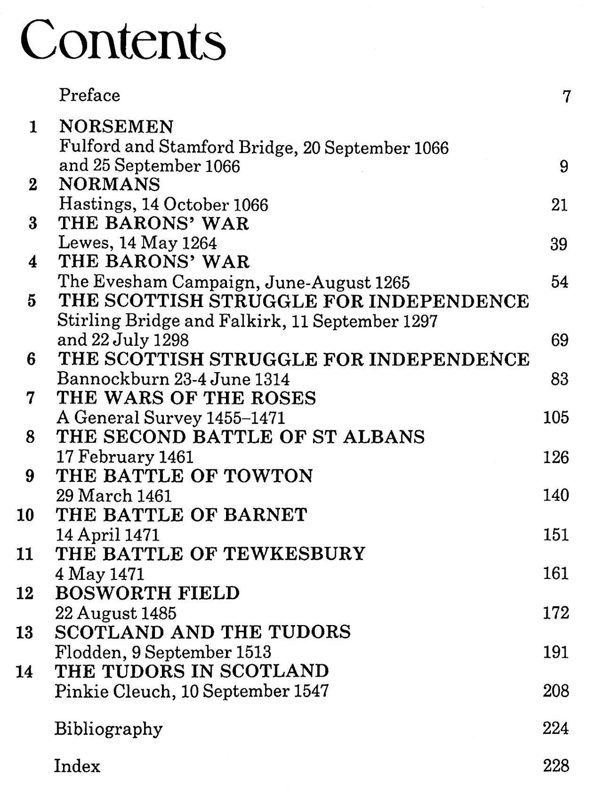 Battles in Britain Vol.1, 1066-1547 by Wm.Seymour: 1975 1st Edition Softcover/ NEW