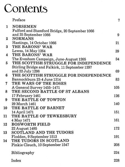 Battles in Britain Vol.1, 1066-1547 by Wm.Seymour: 1975 1st Edition Softcover/ NEW