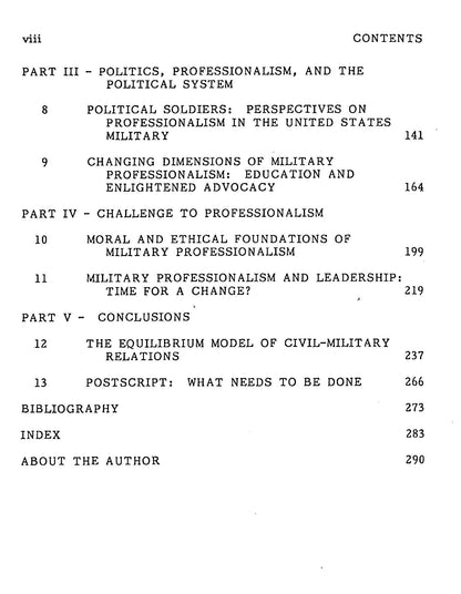 Beyond the Battlefield, The New Military Professionalism by SC,Sarkesian: 1981 NEW 1st Ed.