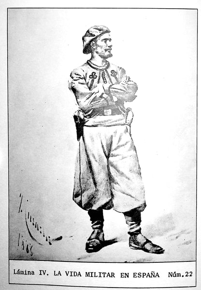 Bibliografia Iconografica del traje Militar de Espana:1963 1st ed card
