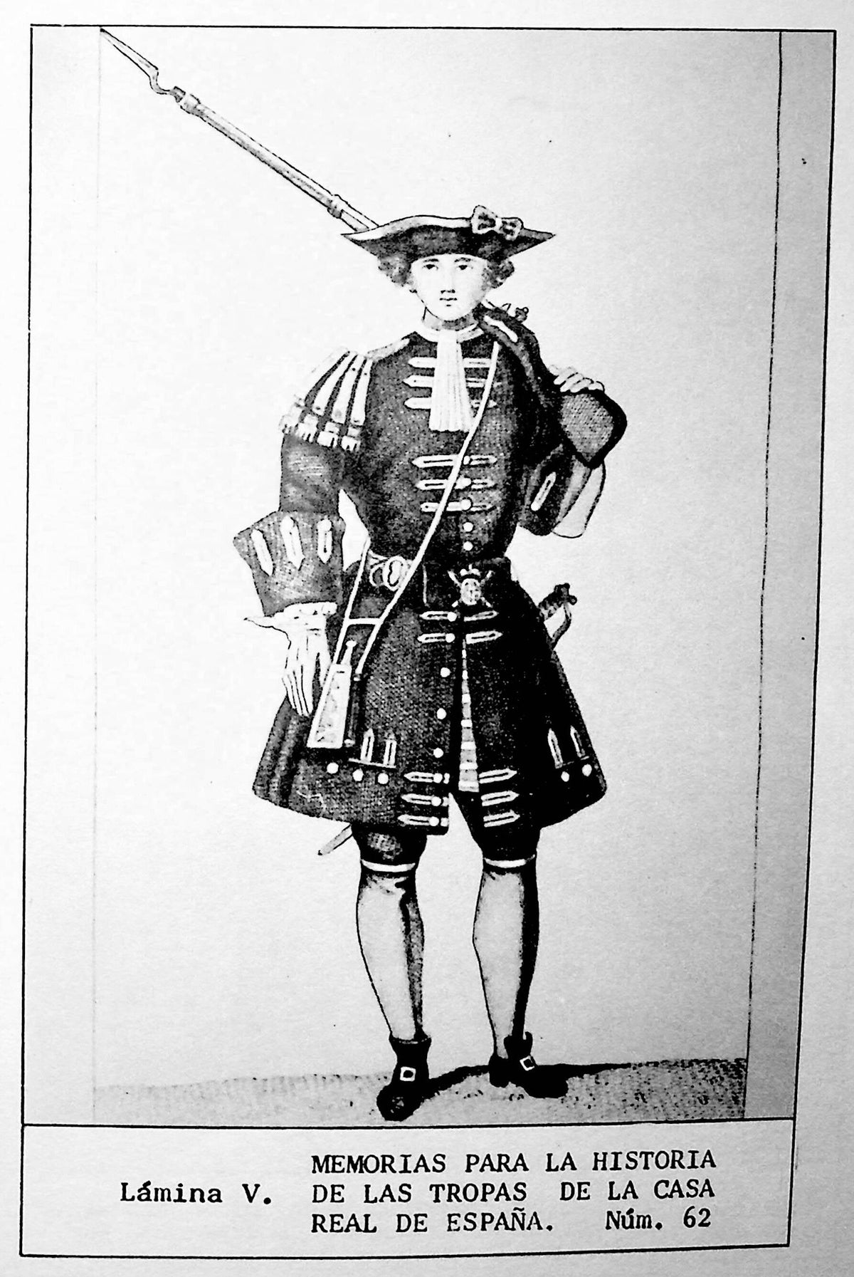 Bibliografia Iconografica del traje Militar de Espana:1963 1st ed card