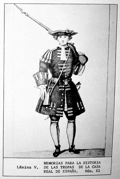 Bibliografia Iconografica del traje Militar de Espana:1963 1st ed card