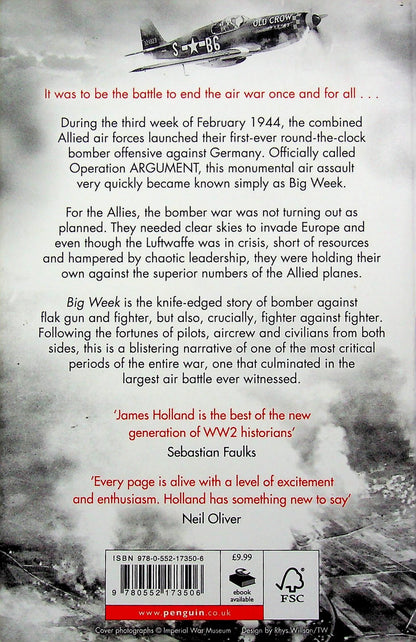 Big Week by James Holland 2019 paperback