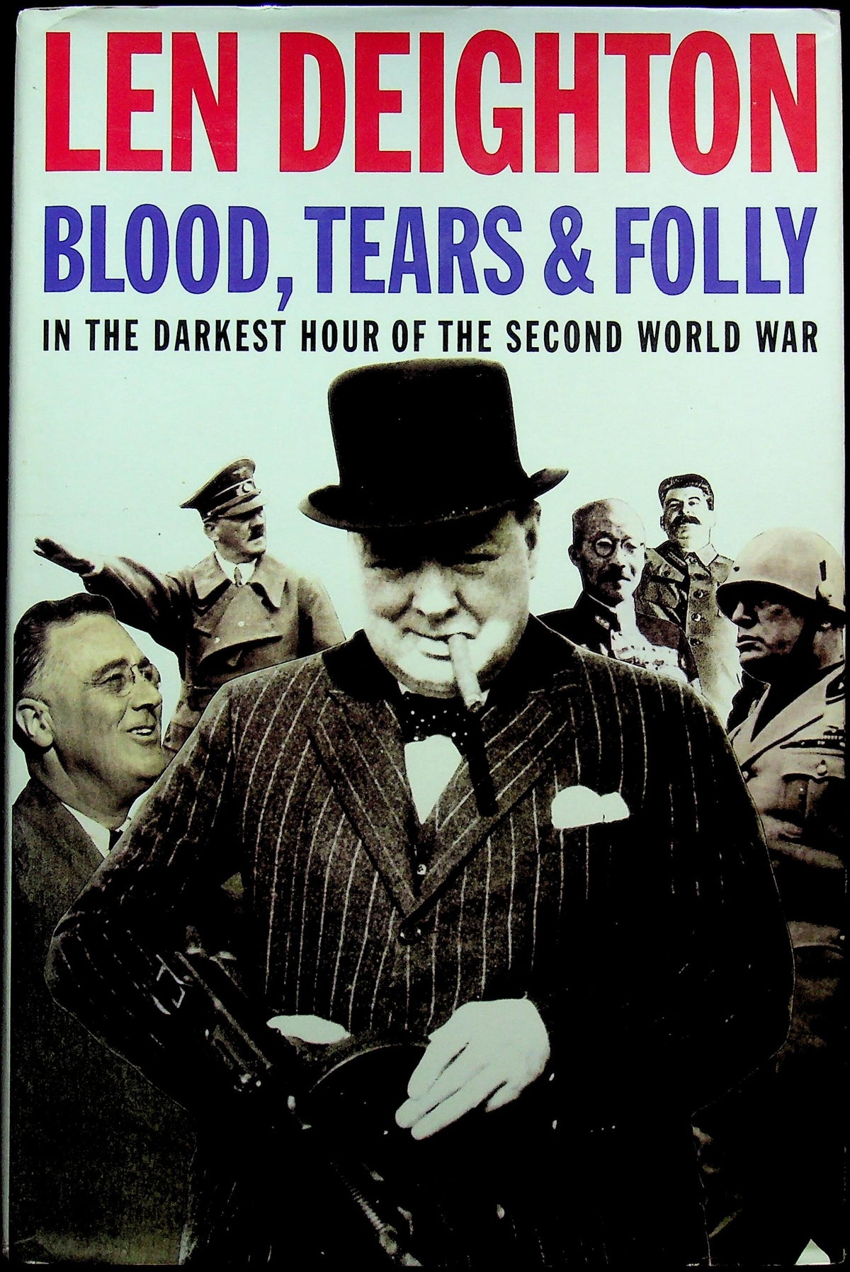 Blood, Tears & Folly by Len Deighton: NEW 1993 1st Edition Large Format Hardback