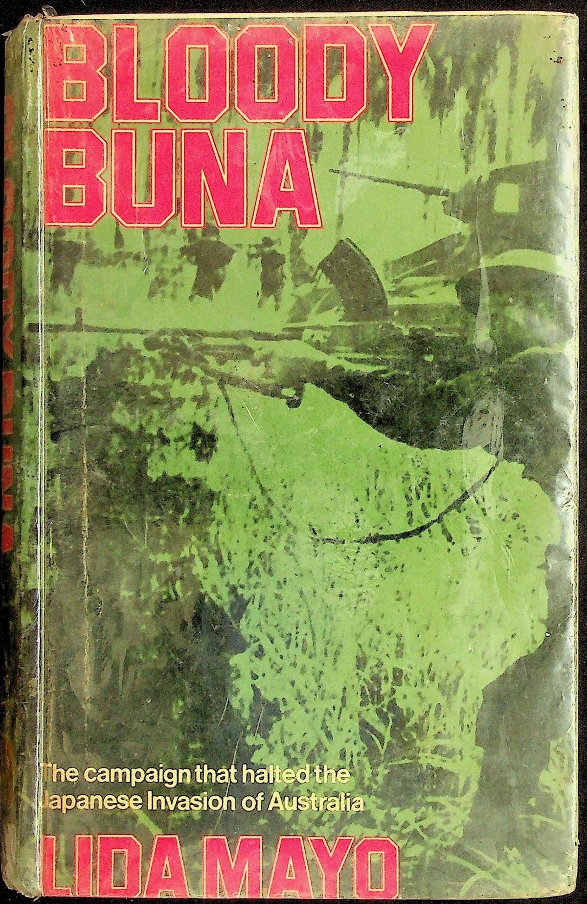 Bloody Buna by Lida Mayo: 1975 First Edition ex-Library