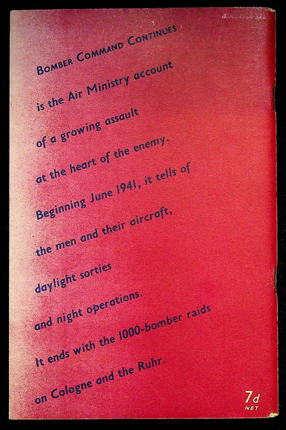 Bomber Command Continues: Part II of the Story of the Campaign against Germany: As New