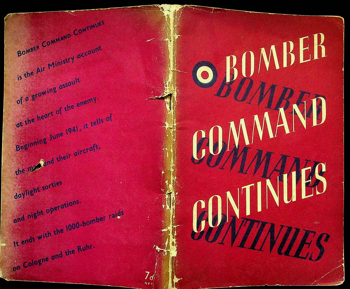 Bomber Command Continues: Part II of the Story of the Campaign against Germany: Ex Cond
