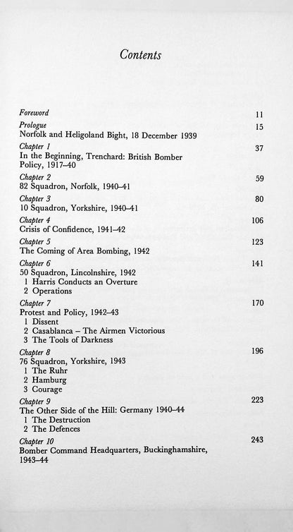 Bomber Command: Max Hastings 1980 hardback