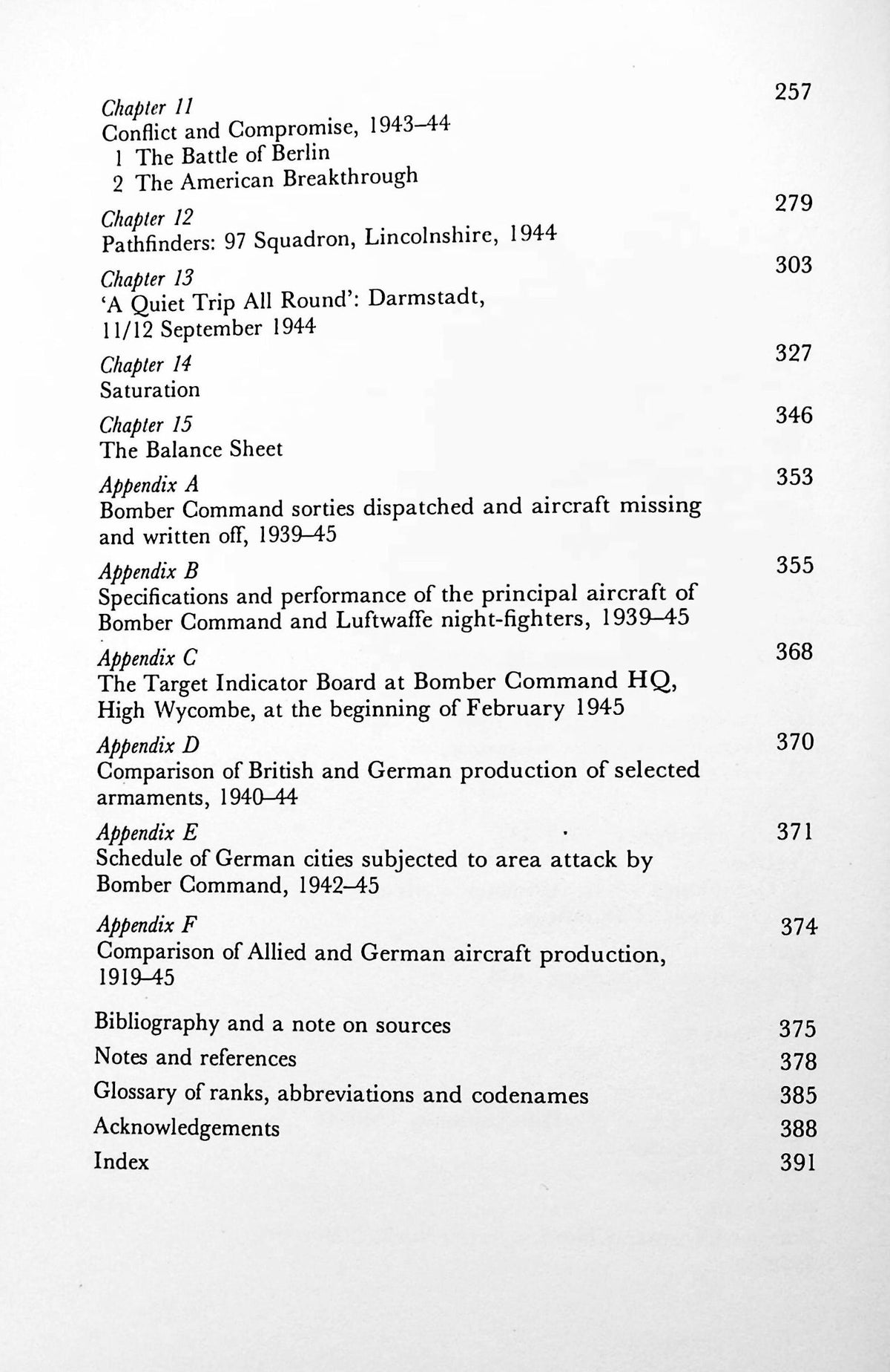 Bomber Command: Max Hastings 1980 hardback