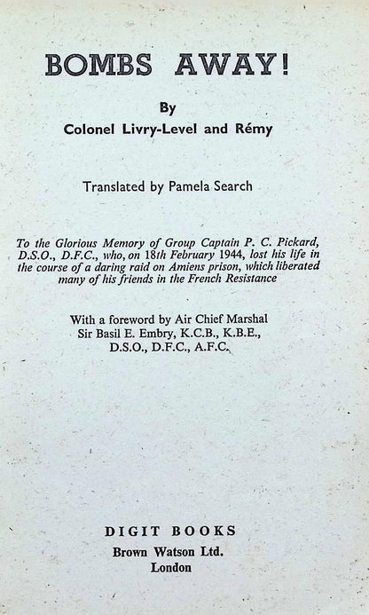 Bombs Away! by Livry-Level & Remy: ? Paperback