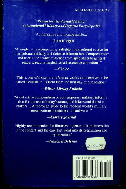 Brassey's Encyclopedia of Military History and Biography: NEW 1st 1994 Edition Hardback